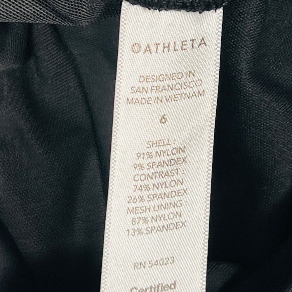 Athleta Headlands Hybrid Cargo II Pants Black Hiking Outdoor Trousers Womens 6 - Picture 4 of 7
